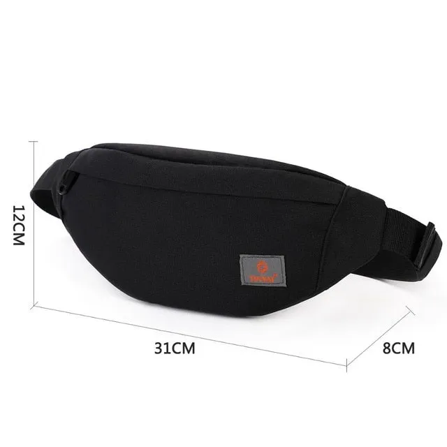 Waist Bag pack Purse Casual Large Phone Belt Bag Pouch