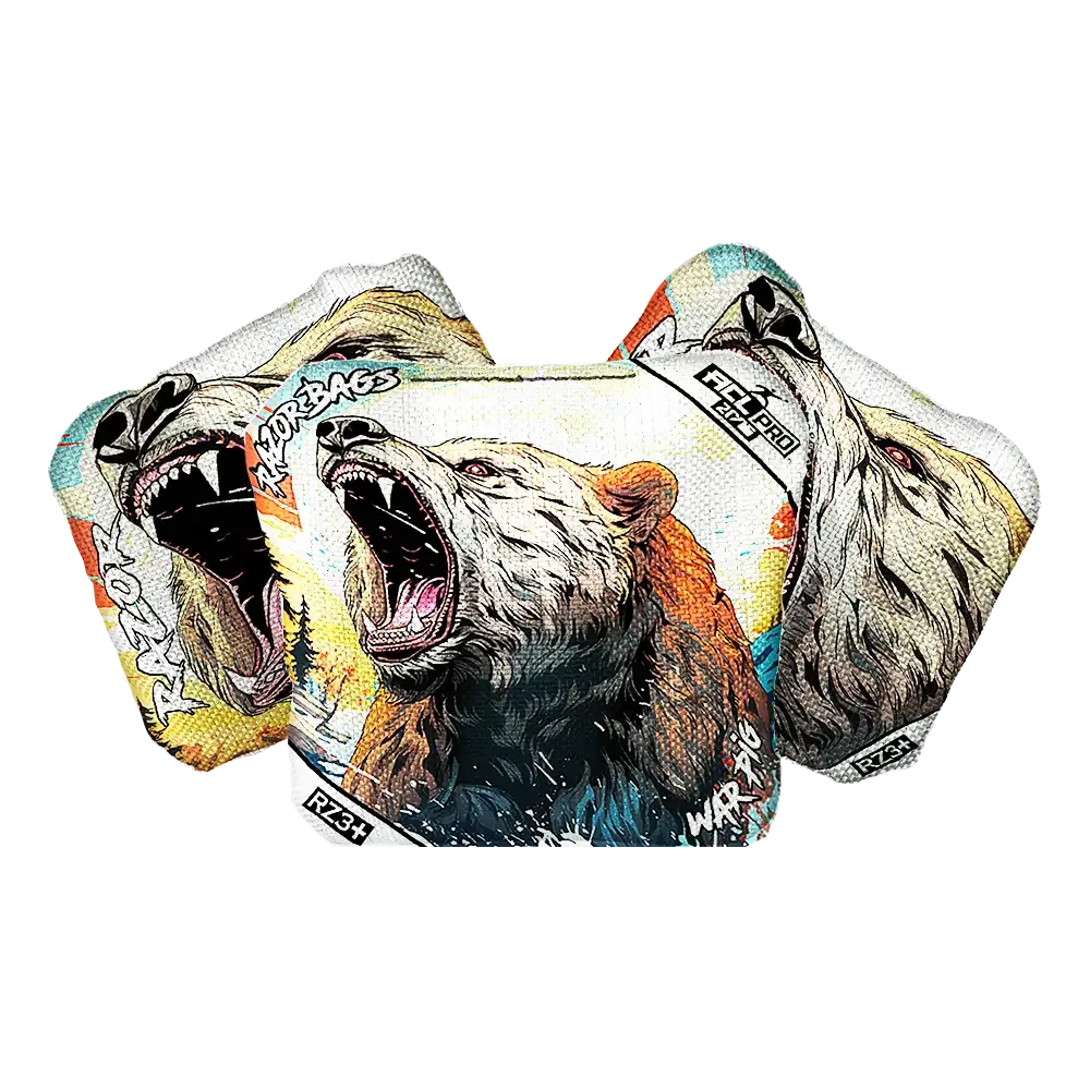 War Pig | Alaskan Grizzly 2 | ACL PRO Razor Cornhole Bags