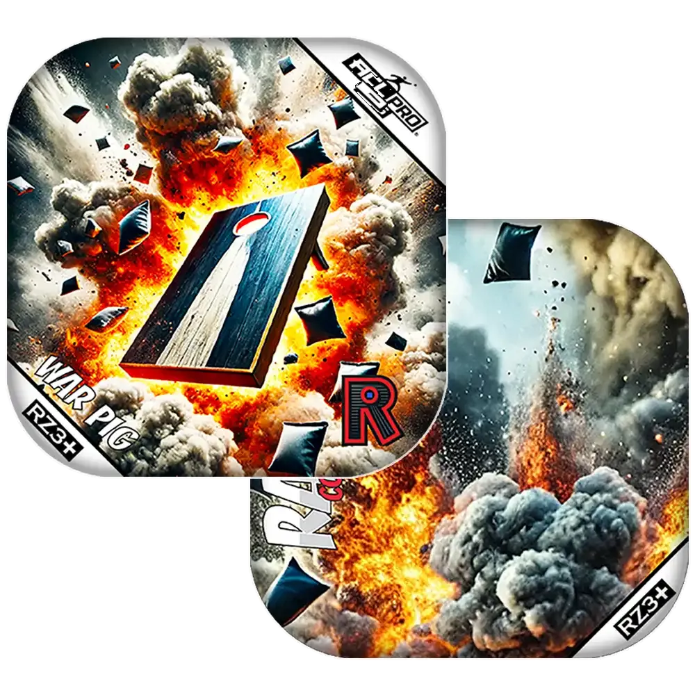 War Pig | Explosive | ACL PRO Razor Cornhole Bags
