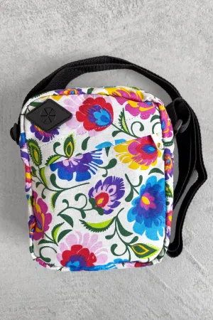 White Lowicz Crossbody Bag (Cotton)