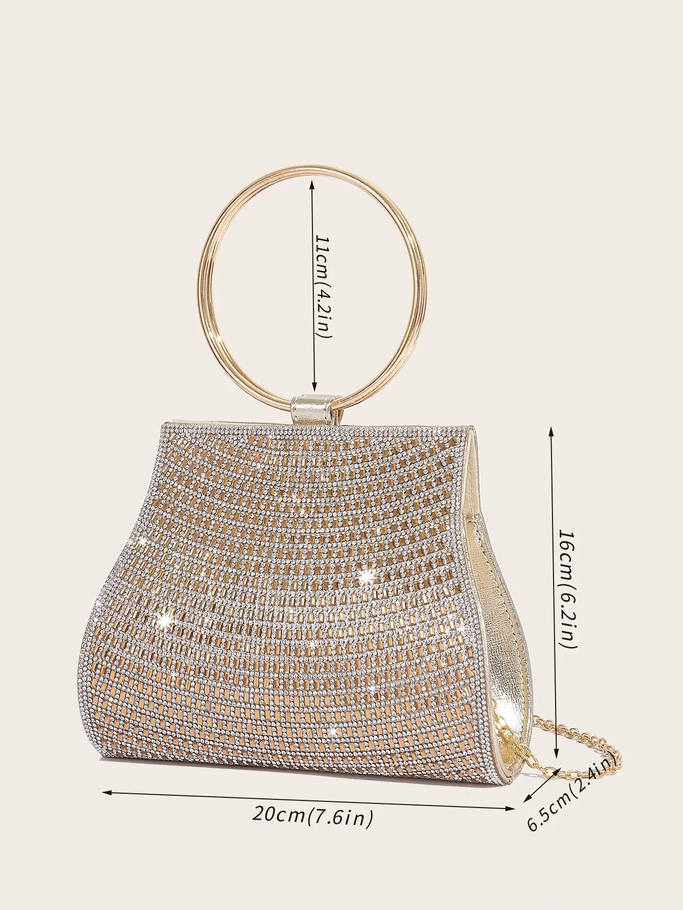 Women's Diamond Handbags Rhinestones Evening Bags Bridal Stones Clutch Purse Lady Clutches Bags Party Wedding Evening Bag Female