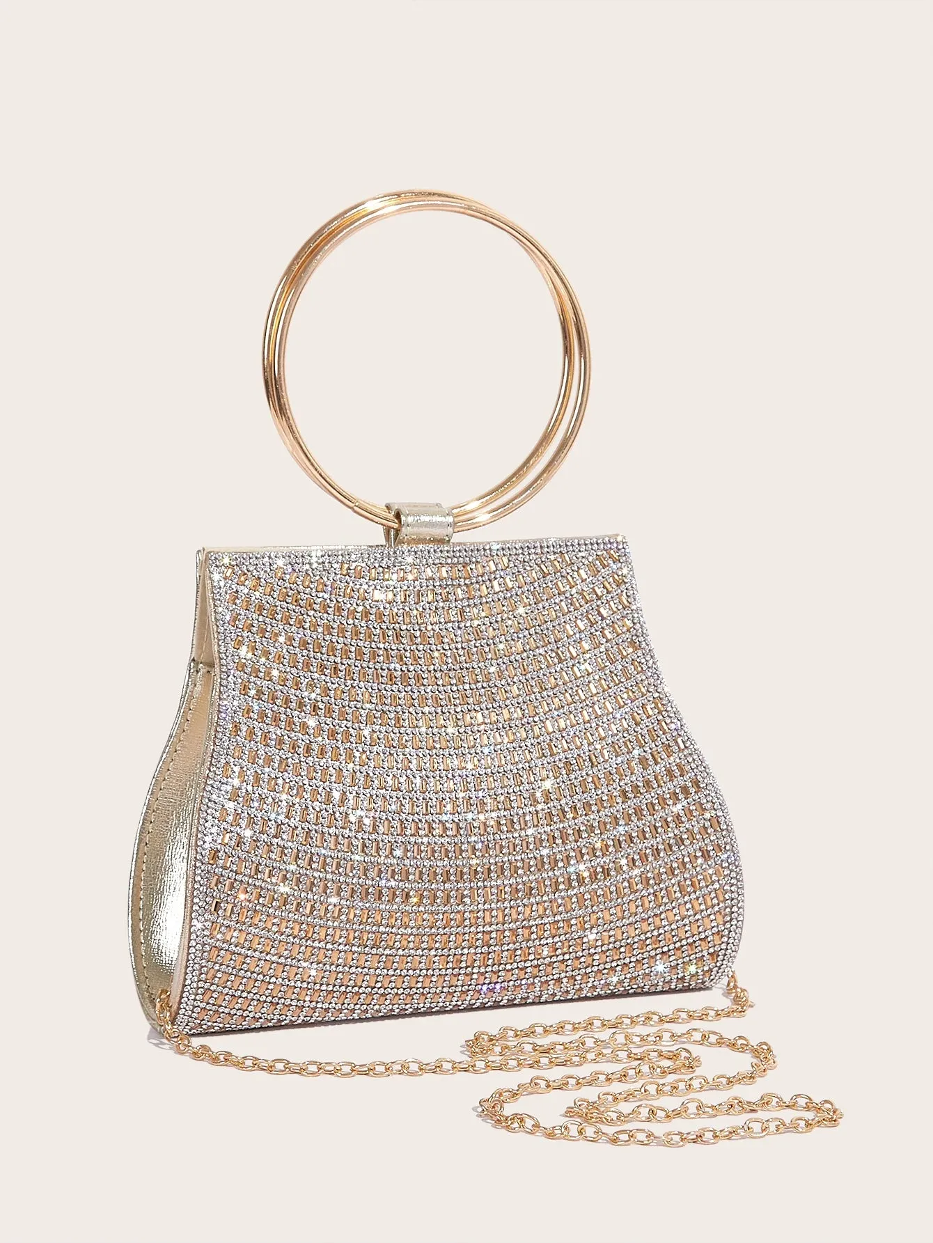 Women's Diamond Handbags Rhinestones Evening Bags Bridal Stones Clutch Purse Lady Clutches Bags Party Wedding Evening Bag Female