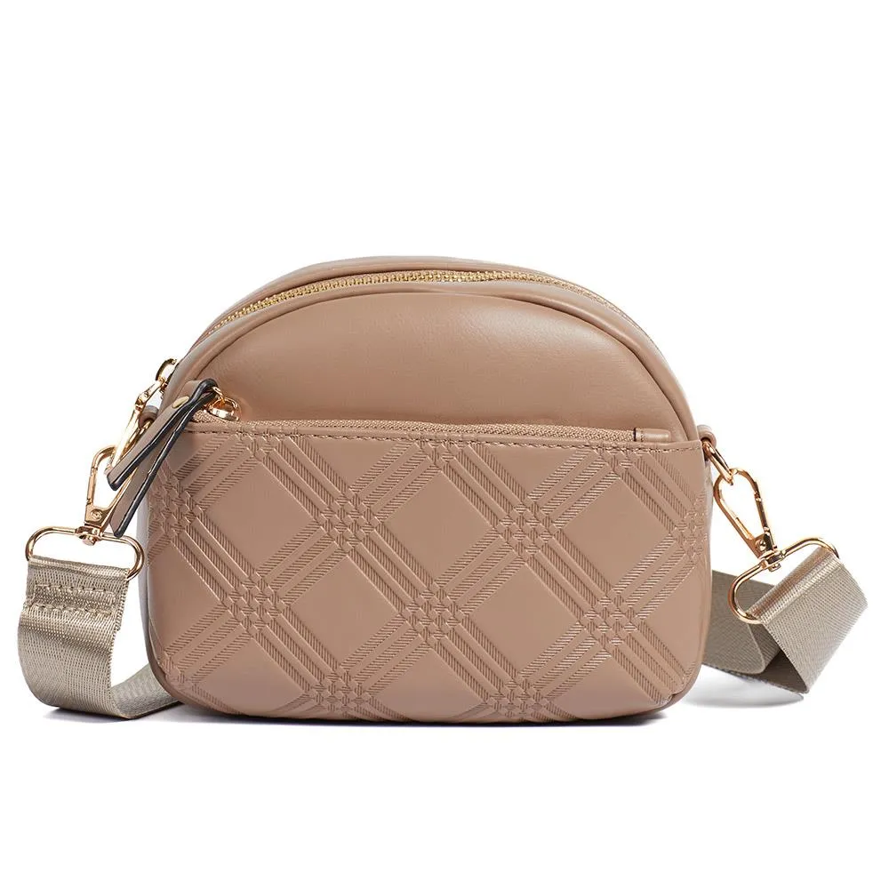 Zip-Close Crossbody Bag - PRETT40007 / 326 438