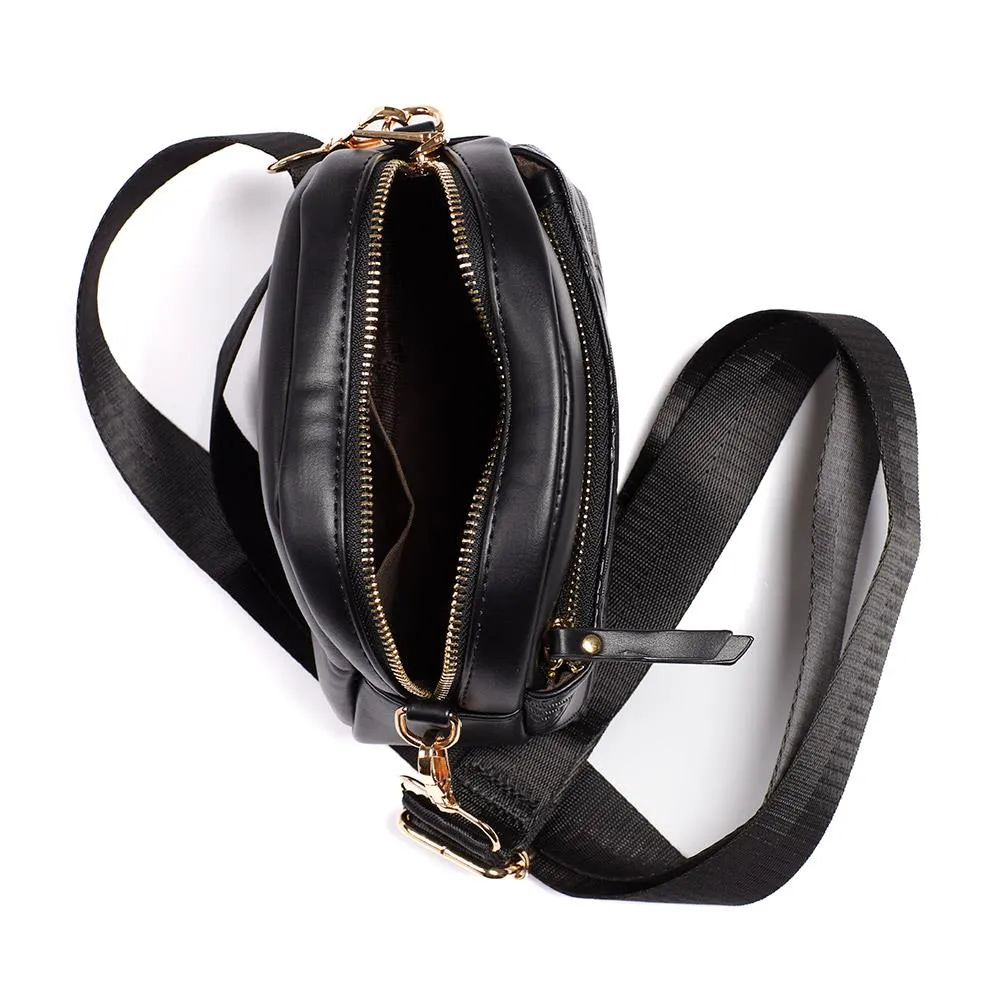 Zip-Close Crossbody Bag - PRETT40007 / 326 438